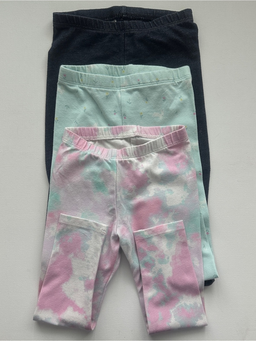Cat & Jack - Circo Girl’s 3-Pack Leggings.  Size 3.
